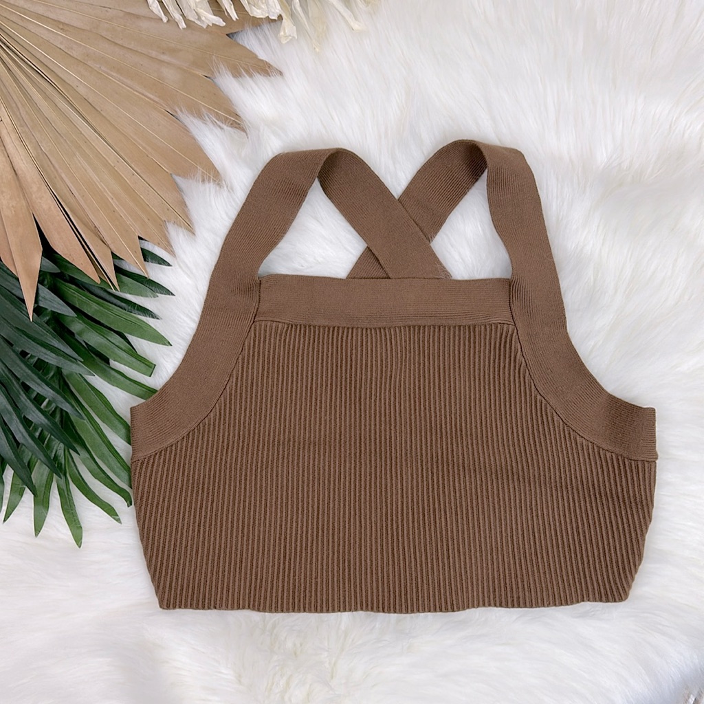 House Of Harlow 1960 X Revolve Ribbed Crop Tank